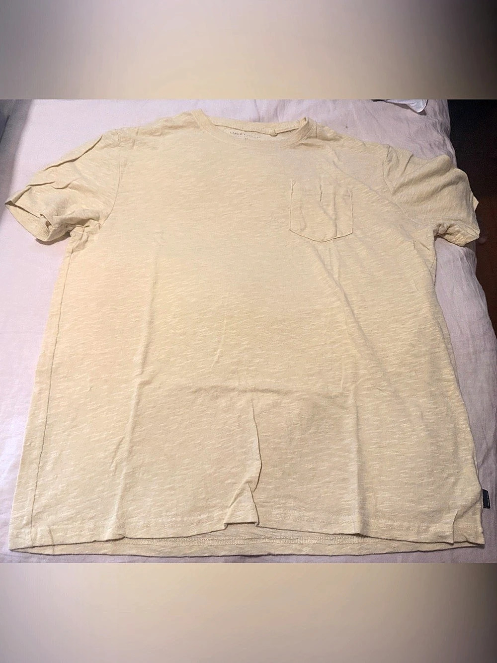 Short Sleeve Tee in Yellow